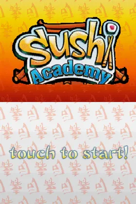 Sushi Academy (USA) (En,Fr,Es) screen shot title